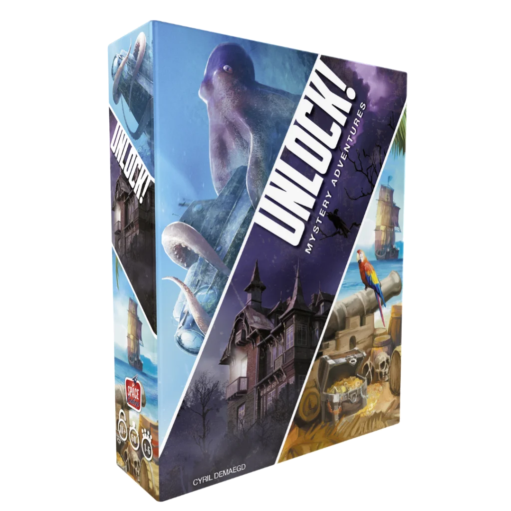 Unlock! Mystery Adventures box artwork.