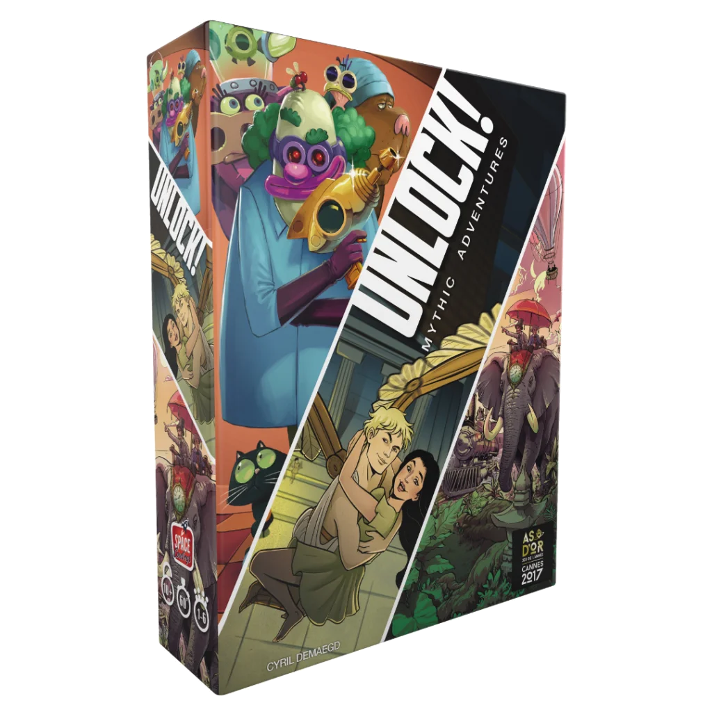 Unlock! Mythic Adventures box artwork.